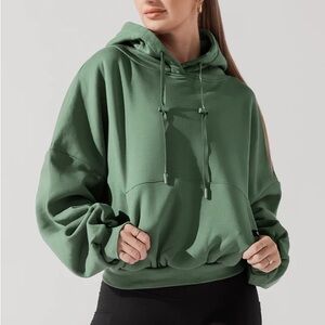 POPFLEX Army green cloud hoodie